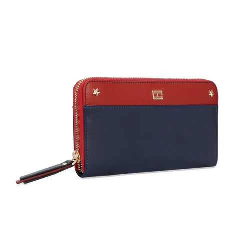 Tommy Hilfiger Albizia Women's Leather Wallet Navy