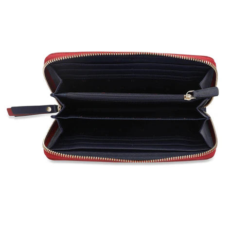 Tommy Hilfiger Albizia Women's Leather Wallet Navy