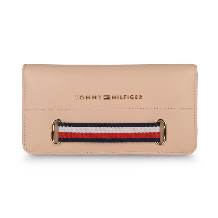 Tommy Hilfiger Sifaka Women's Vegan Leather Wallet Light Pink