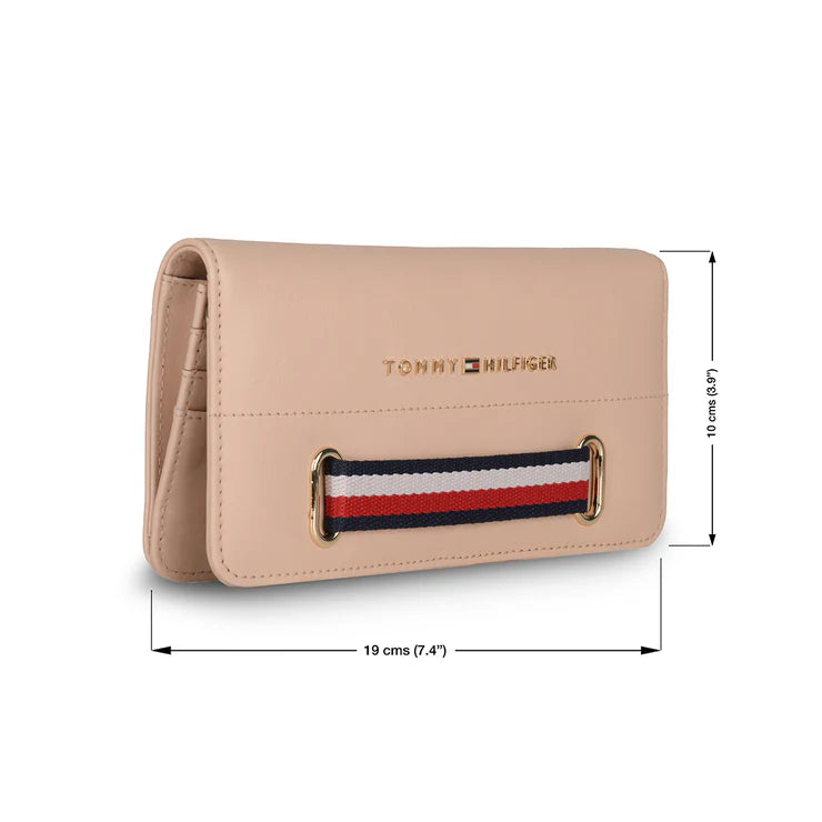 Tommy Hilfiger Sifaka Women's Vegan Leather Wallet Light Pink