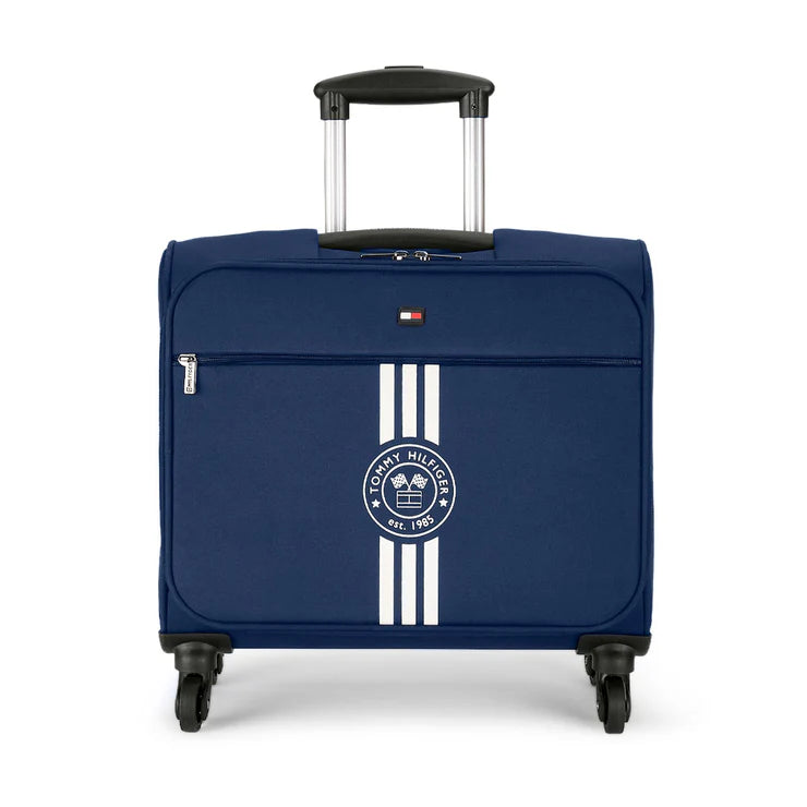 Tommy Hilfiger Planetary Plus Polyester Overnighter Soft Luggage Navy