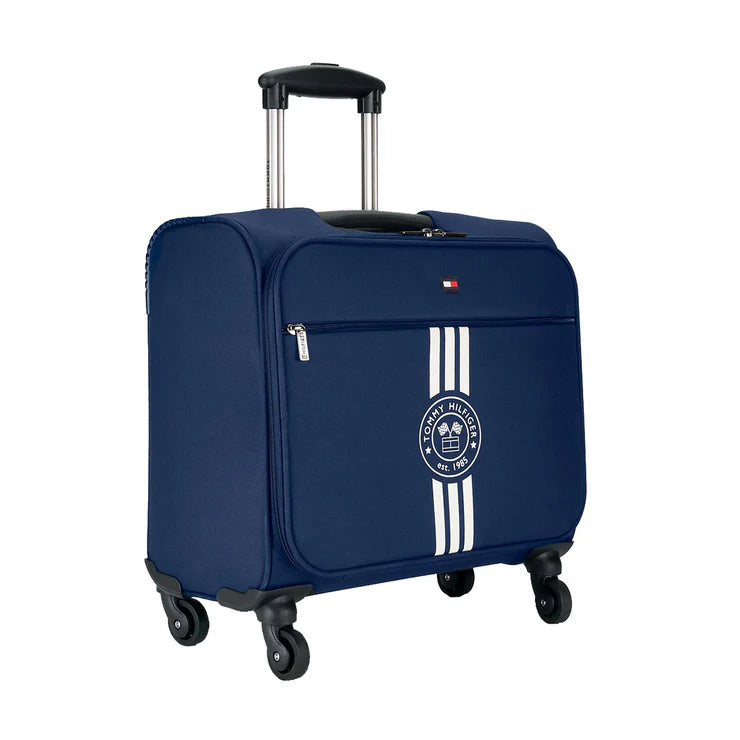 Tommy Hilfiger Planetary Plus Polyester Overnighter Soft Luggage Navy