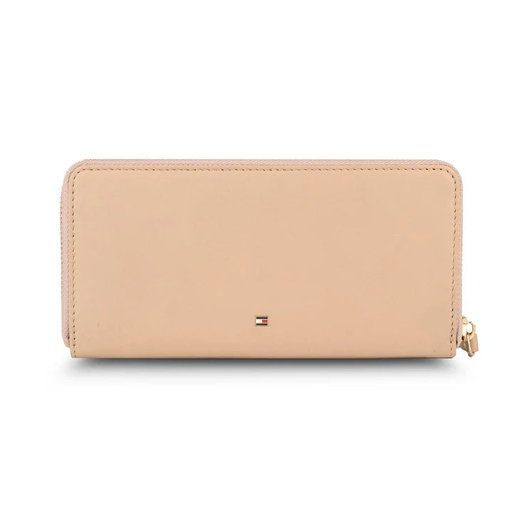 Tommy Hilfiger Nathalia Women's Leather Wallet Beige