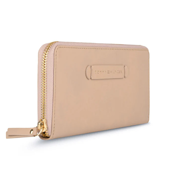 Tommy Hilfiger Nathalia Women's Leather Wallet Beige