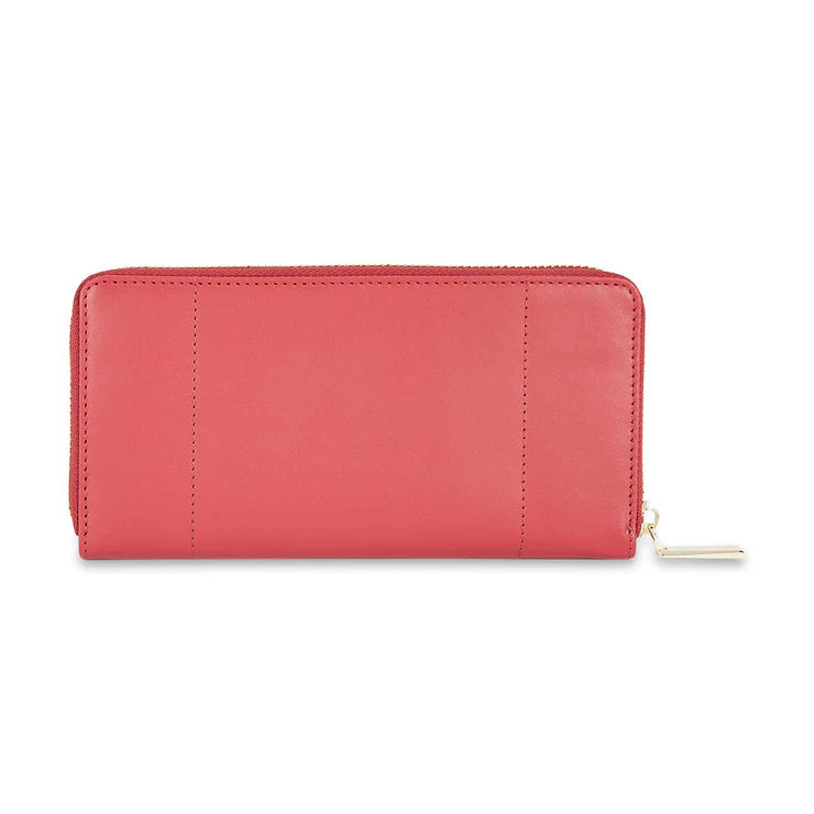 Tommy Hilfiger Kyro Women's Leather Wallet Red