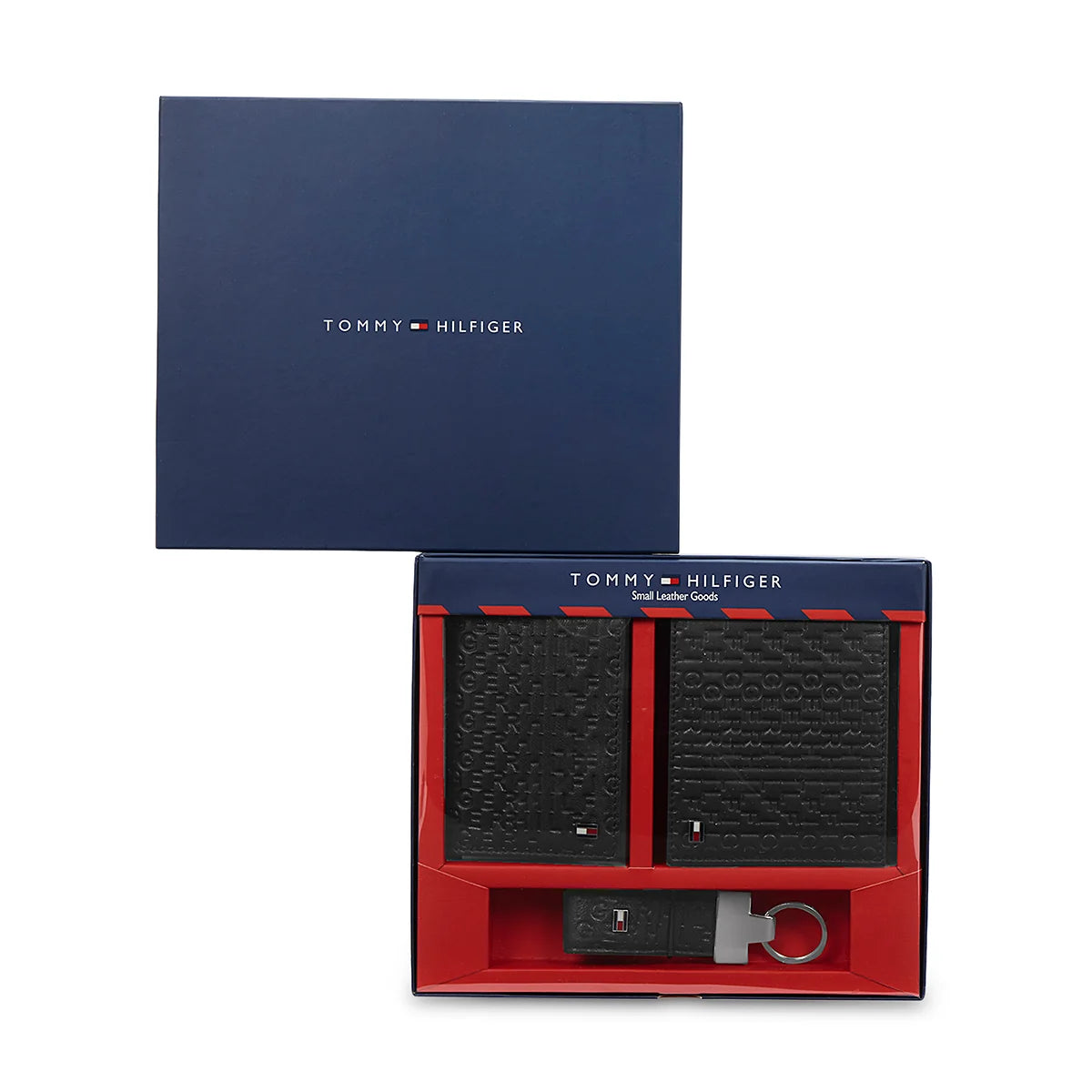 Tommy Hilfiger Brian Men's Leather Gift set Black