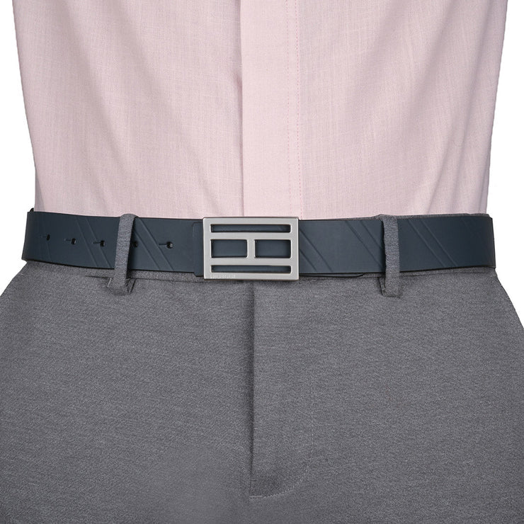 Tommy Hilfiger Adrian Men's Reversible Belt Navy+Wine