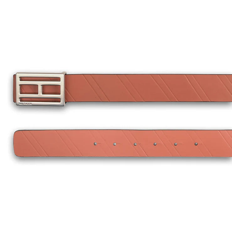 Tommy Hilfiger Adrian Men's Reversible Belt Tan+Brown