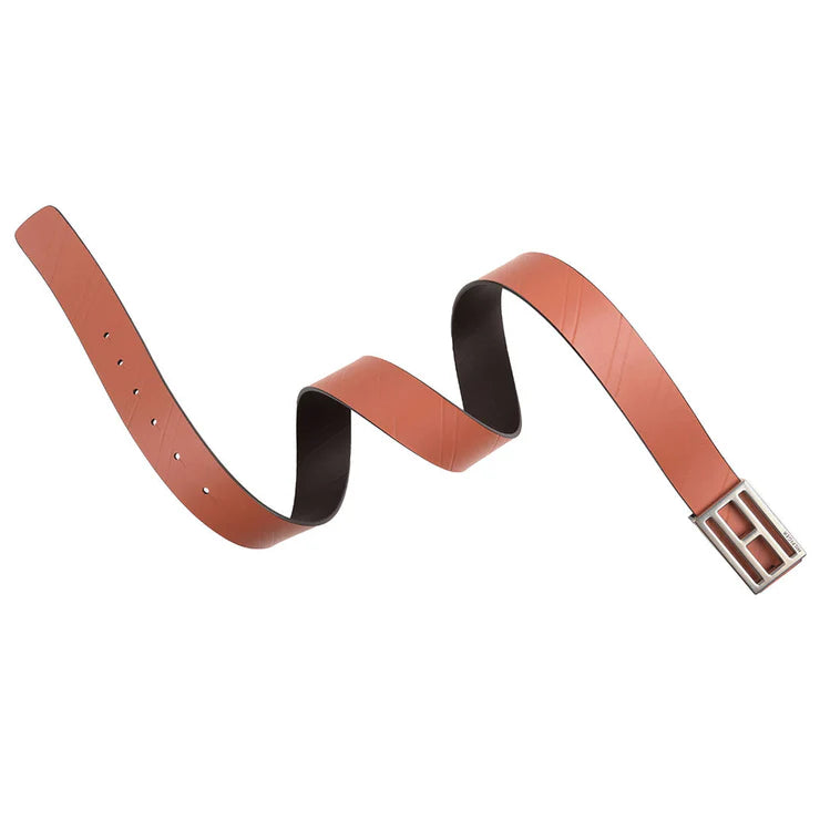 Tommy Hilfiger Adrian Men's Reversible Belt Tan+Brown