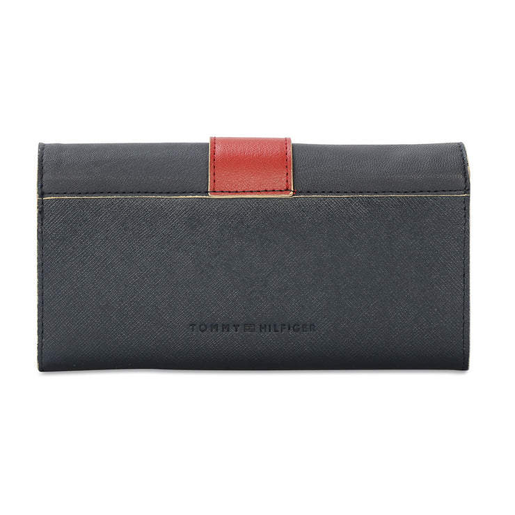 Tommy Hilfiger Zaliyah Flap Wallet Navy