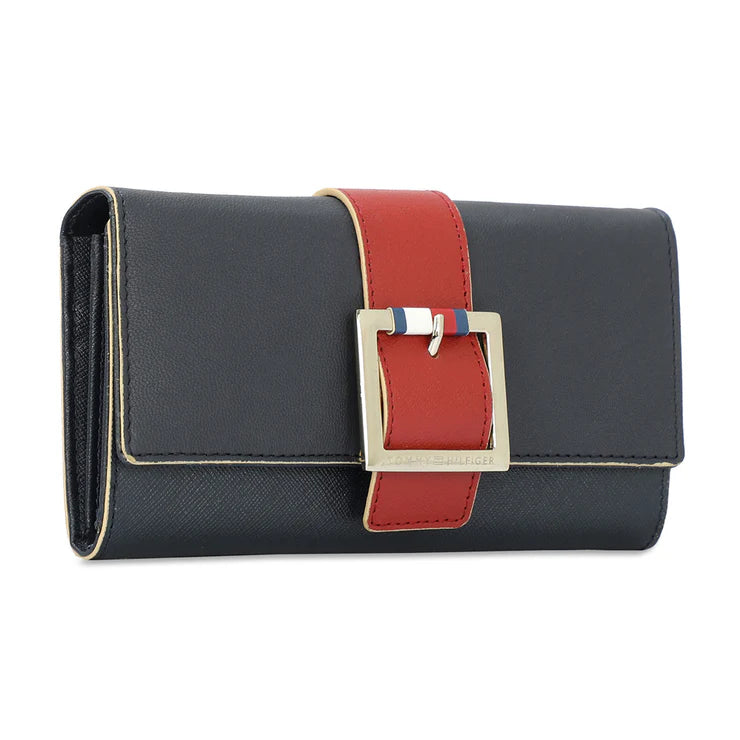 Tommy Hilfiger Zaliyah Flap Wallet Navy