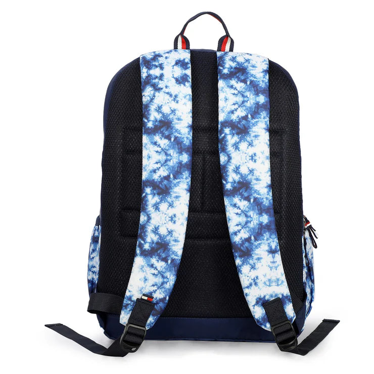 Tommy Hilfiger Cloudy Water-Resistant Laptop Backpack Navy