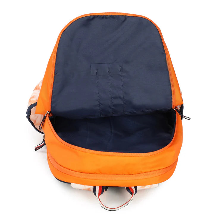 Tommy Hilfiger Cloudy Water-Resistant Laptop Backpack Orange