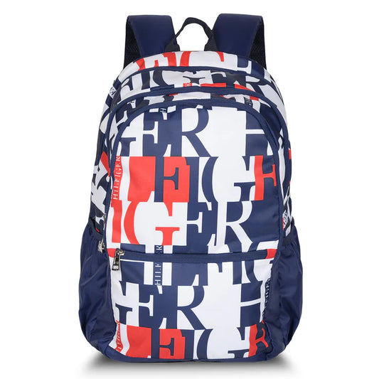 Tommy Hilfiger Majestic Unisex Water-Resistant Laptop Backpack Navy