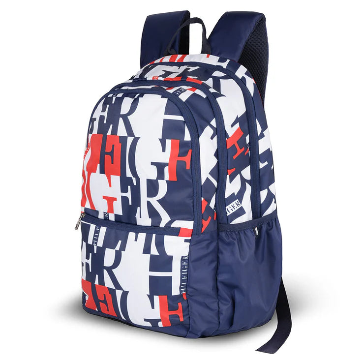 Tommy Hilfiger Majestic Unisex Water-Resistant Laptop Backpack Navy