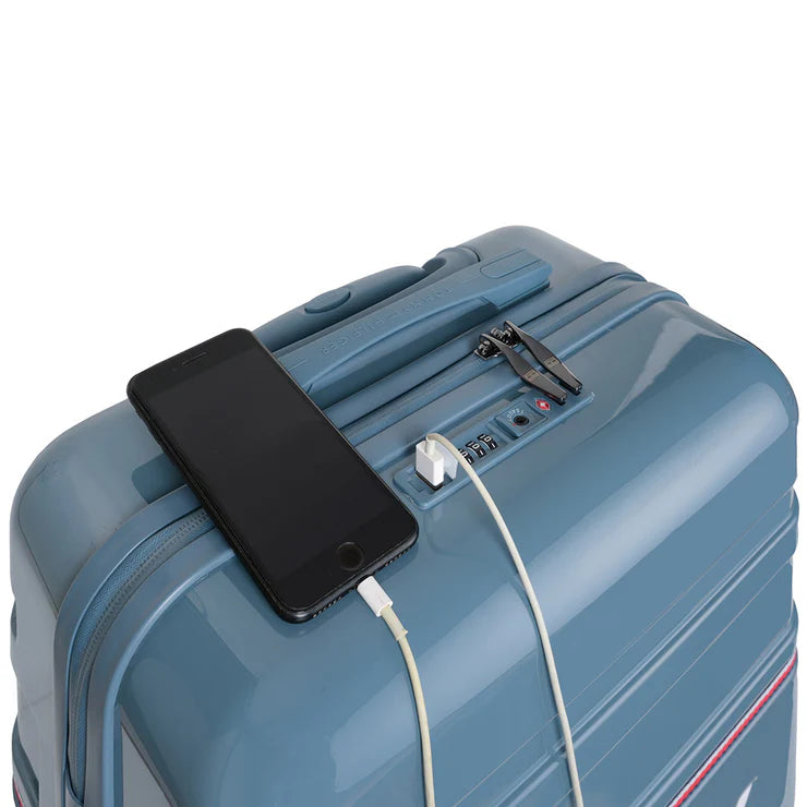 Tommy Hilfiger Wall Street Hard Luggage Aegean Blue