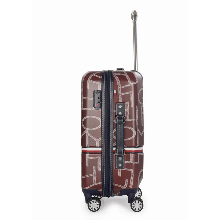 Tommy Hilfiger Twister Hard Luggage Brown