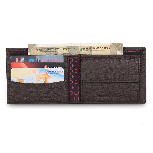 Tommy Hilfiger Riley Men's Leather Global Coin Wallet