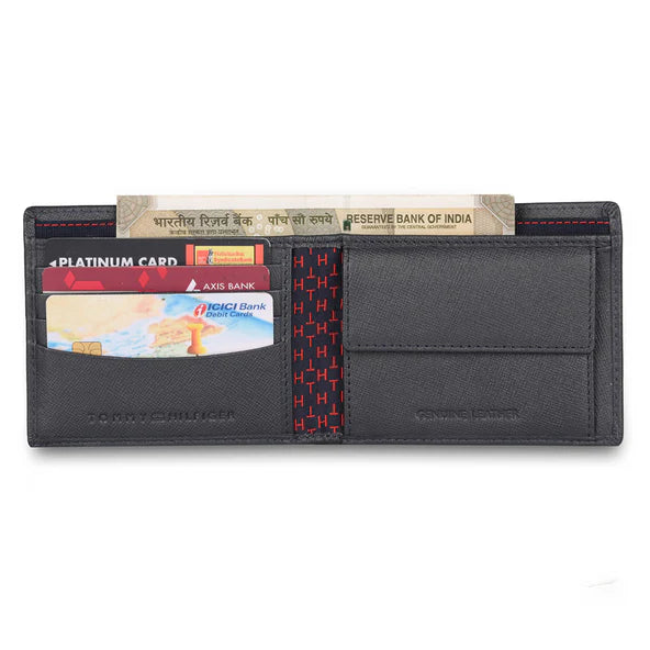 Tommy Hilfiger Riley Men's Leather Global Coin Wallet