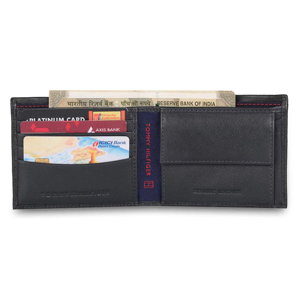 Tommy Hilfiger Finn Men's Leather Global Coin Wallet