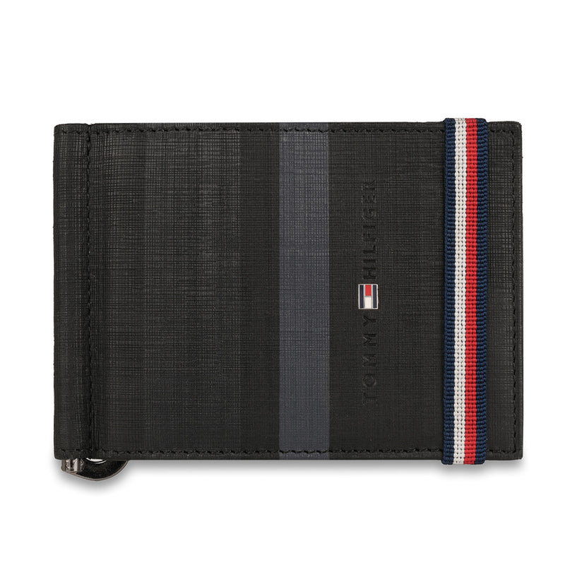 Tommy Hilfiger Joel Men's Leather Money Clip Wallet