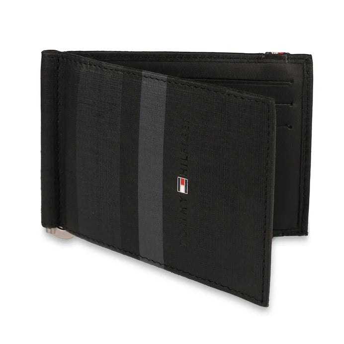 Tommy Hilfiger Joel Men's Leather Money Clip Wallet