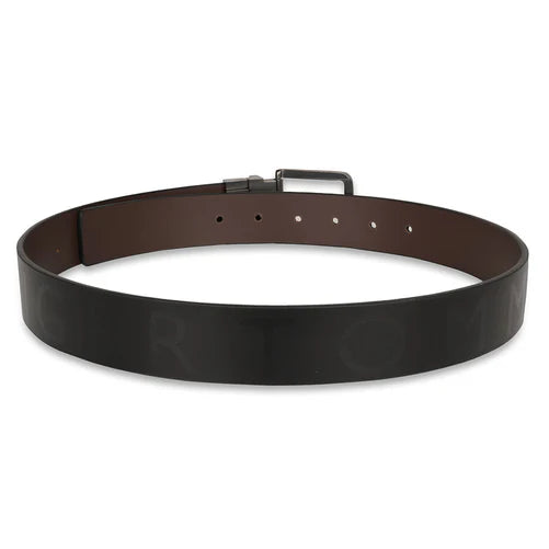 Tommy Hilfiger Sergio Men's Reversible Leather Belt Black+Brown