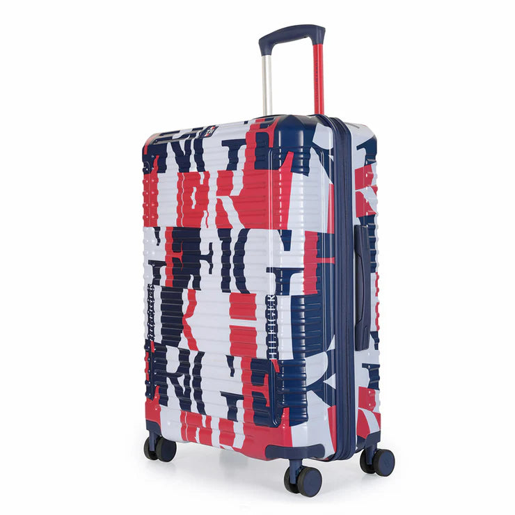 Tommy Hilfiger Colorado Spring Hard Luggage Red+Navy+White