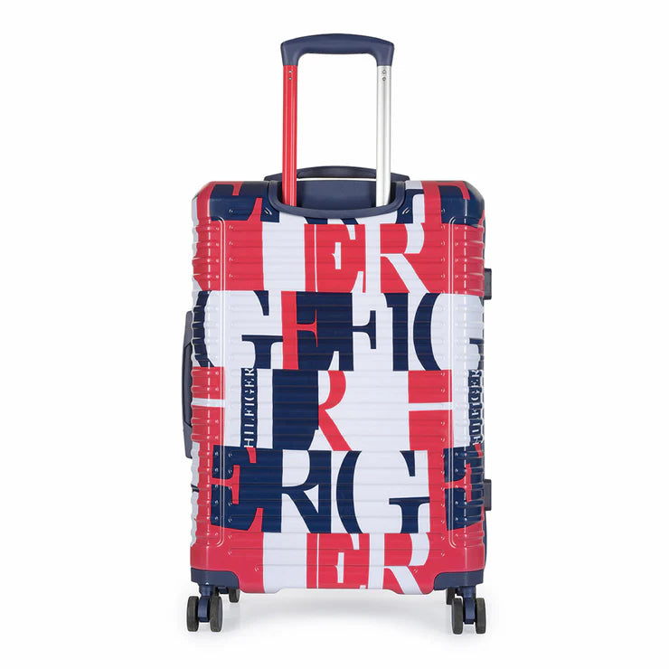 Tommy Hilfiger Colorado Spring Hard Luggage Red+Navy+White