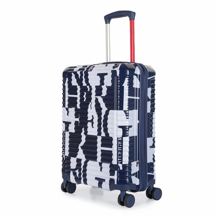 Tommy Hilfiger Colorado Spring Hard Luggage Navy+White