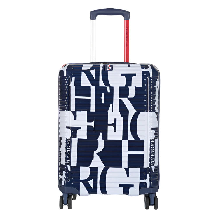 Tommy Hilfiger Colorado Spring Hard Luggage Navy+White