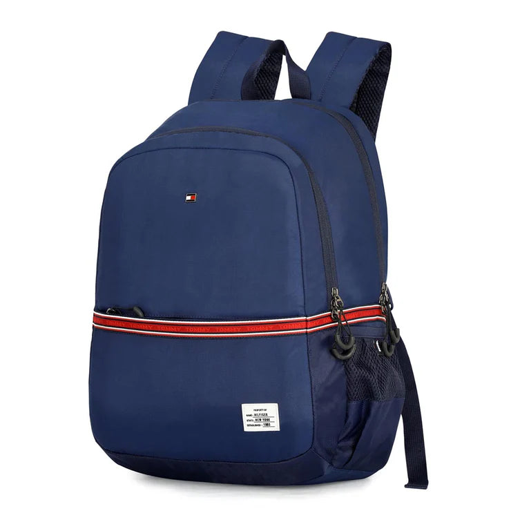 Tommy Hilfiger Emanuel Unisex Water-Resistant Laptop Backpack Navy