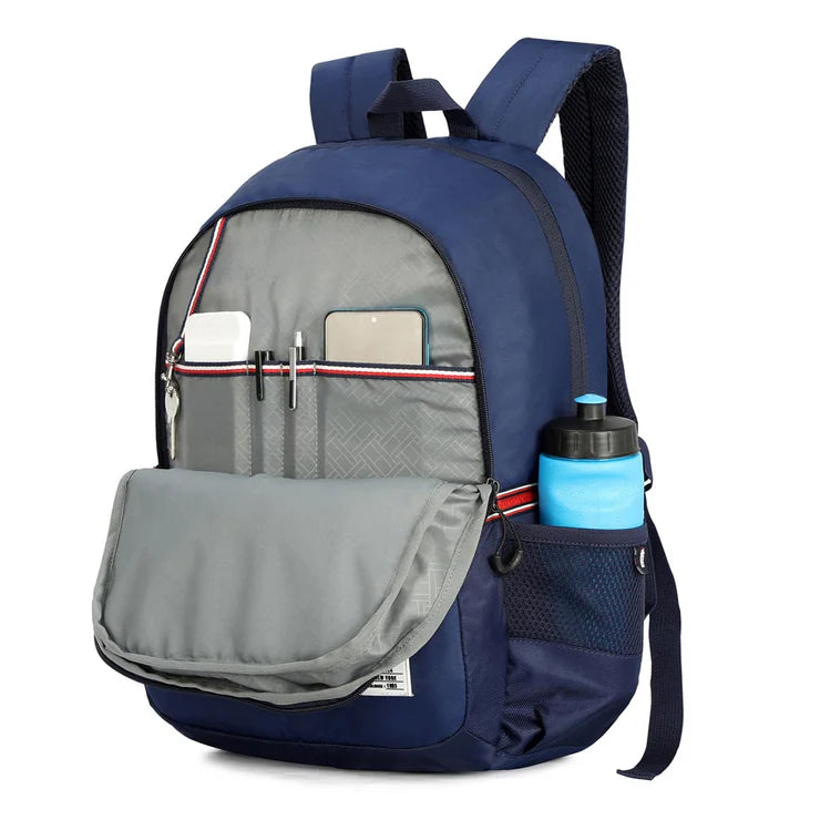 Tommy Hilfiger Emanuel Unisex Water-Resistant Laptop Backpack Navy