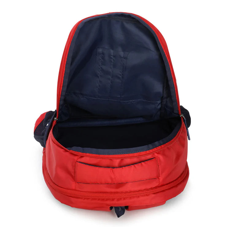 Tommy Hilfiger Jadon Unisex Water-Resistant Laptop Backpack Red+Navy