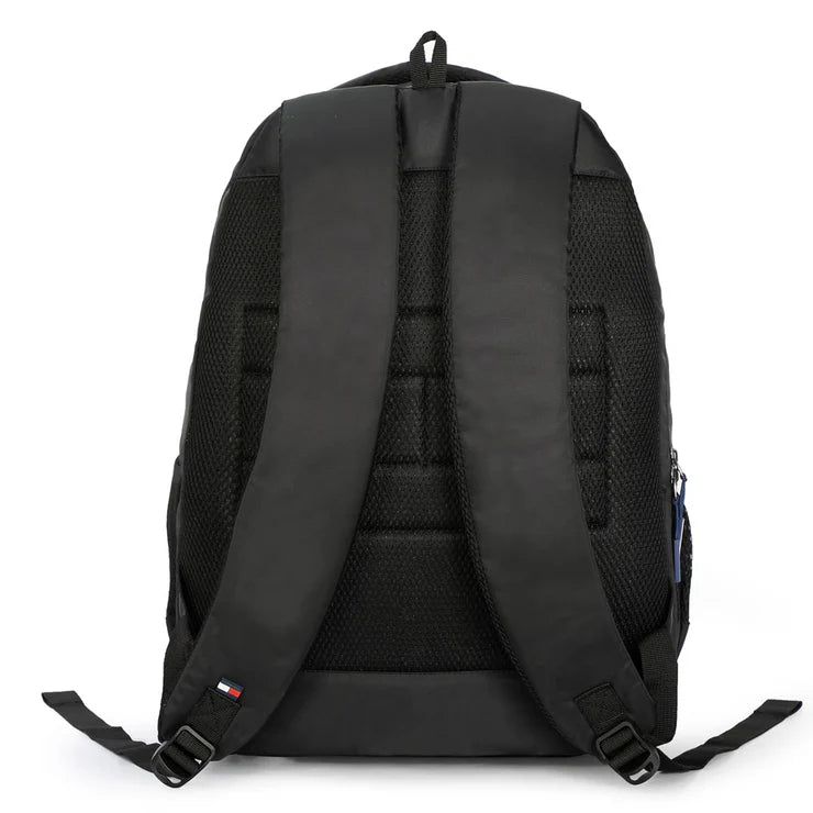 Tommy Hilfiger Jadon Unisex Water-Resistant Laptop Backpack Black