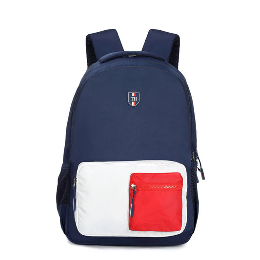 Tommy Hilfiger Rex Unisex Water-Resistant Laptop Backpack Navy