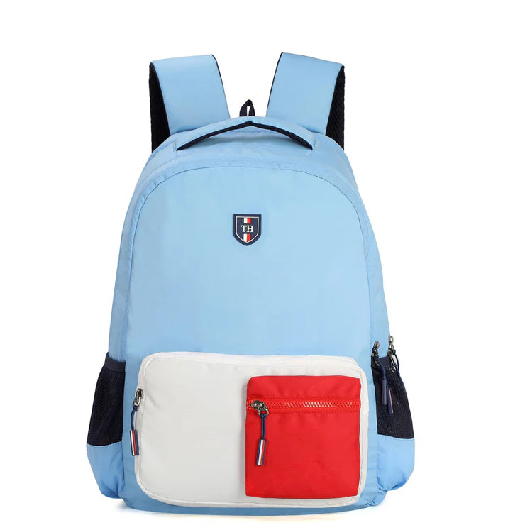 Tommy Hilfiger Rex Unisex Water-Resistant Laptop Backpack Blue