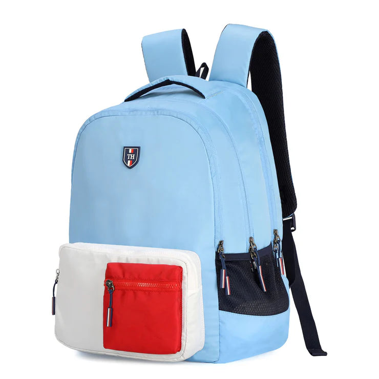 Tommy Hilfiger Rex Unisex Water-Resistant Laptop Backpack Blue