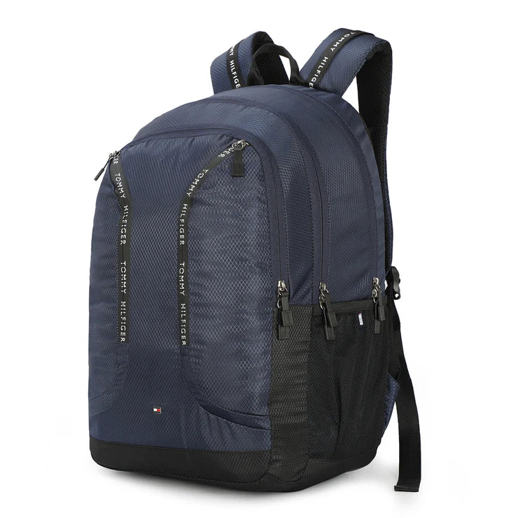 Tommy Hilfiger Draven Water-Resistant Laptop Backpack Navy