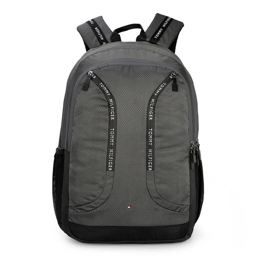 Tommy Hilfiger Draven Water-Resistant Laptop Backpack Grey