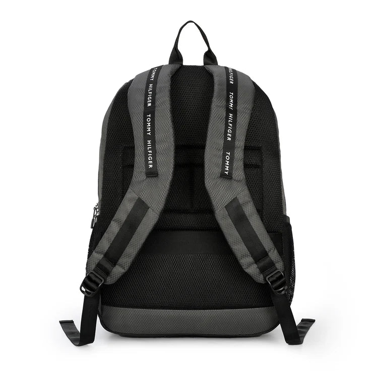 Tommy Hilfiger Draven Water-Resistant Laptop Backpack Grey