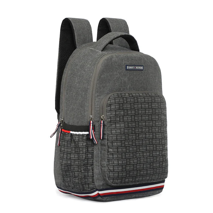 Tommy Hilfiger Donovan Laptop Backpack Black Melange