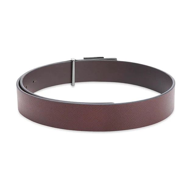 Tommy Hilfiger Timber Men's Leather Belt Brown