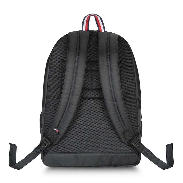 Tommy Hilfiger Cortez Unisex Polyester Laptop Backpack Black