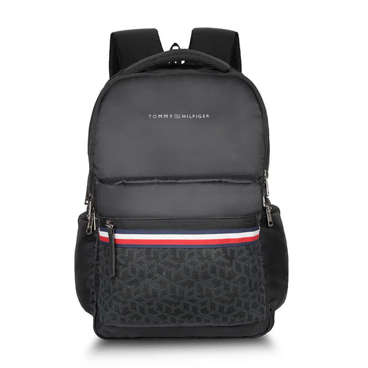 Tommy Hilfiger Deon Unisex Polyester 14 Inch Laptop Backpack Black