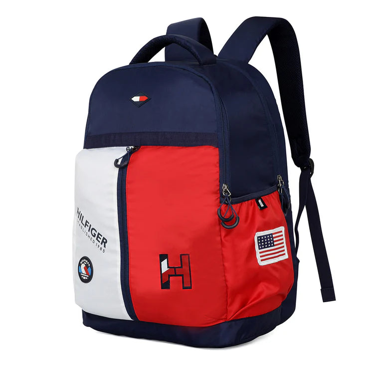 Tommy Hilfiger Ralph Unisex Polyester 15 Inch Laptop Backpack Navy