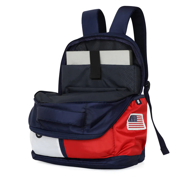 Tommy Hilfiger Ralph Unisex Polyester 15 Inch Laptop Backpack Navy