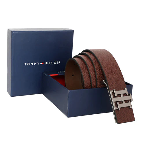 Tommy Hilfiger Levenstein Men's Leather Belt