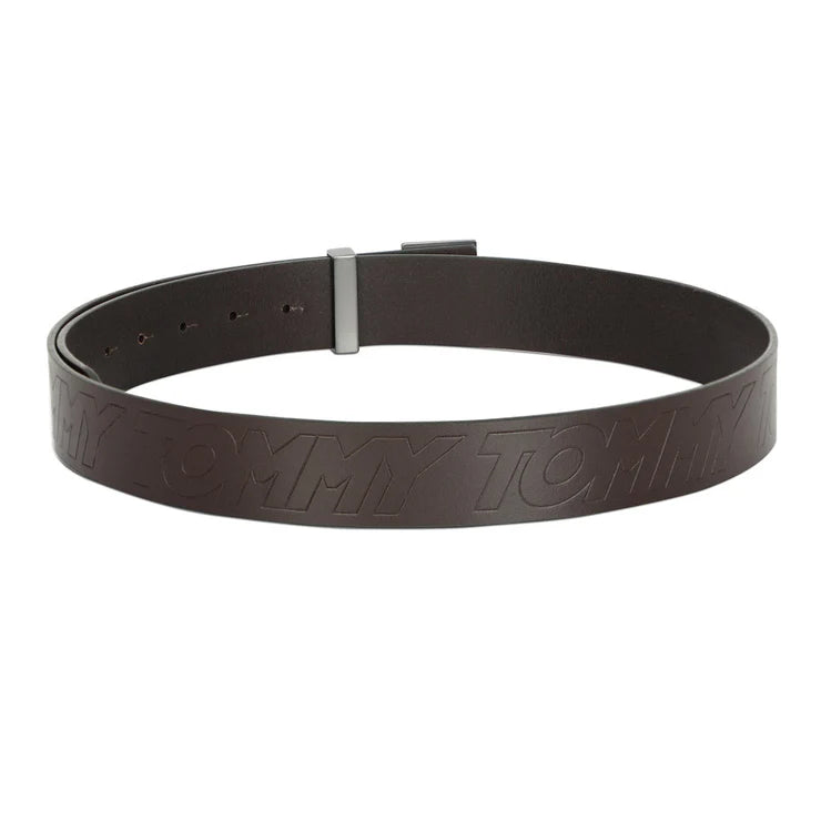 Tommy Hilfiger Judd Men's Leather Belt Brown