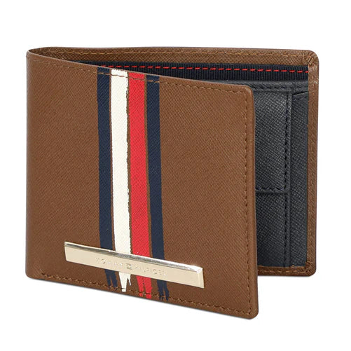 Tommy Hilfiger Moxen Men's Leather Global Coin Wallet